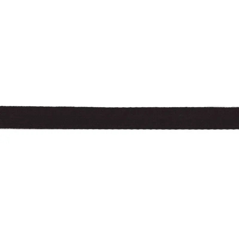 15mm Black Cotton Flat Braid wyedean