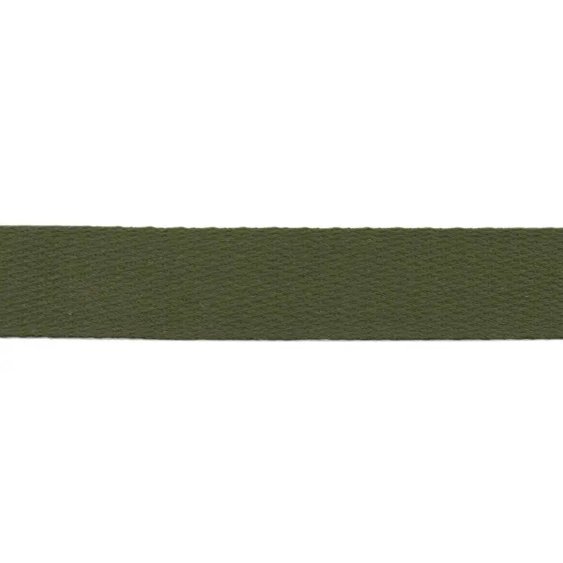 19mm Edging Tape Olive Green Nylon Plain Weave Webbing wyedean