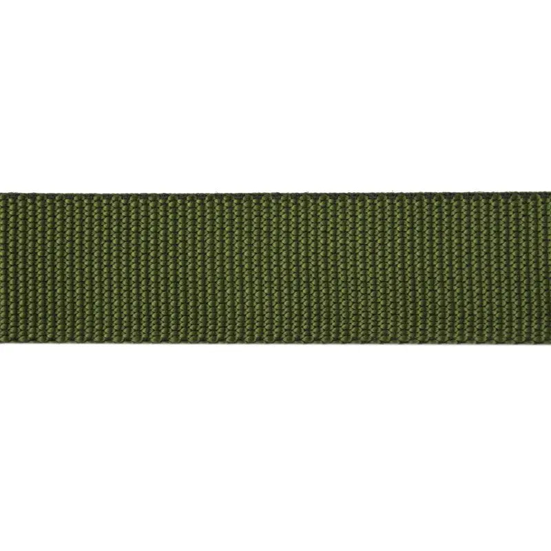 19mm Olive Green Nylon Plain Weave Webbing | Wyedean