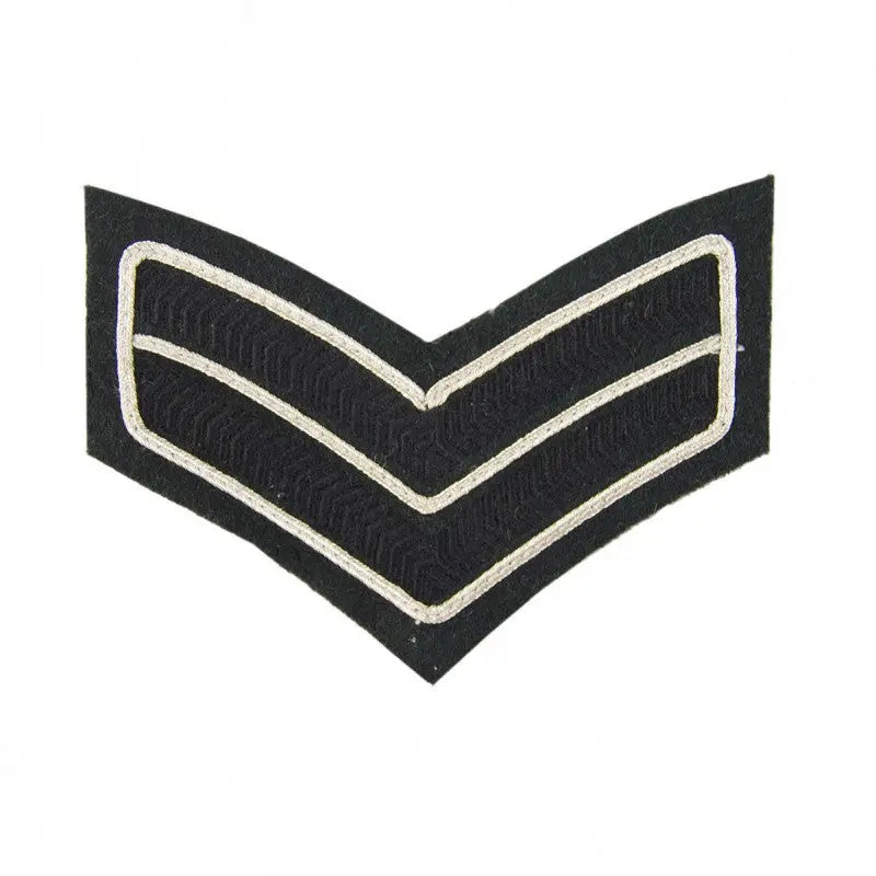 2 Bar Chevron Corporal The Rifles Infantry Service Stripe British Army Badge wyedean