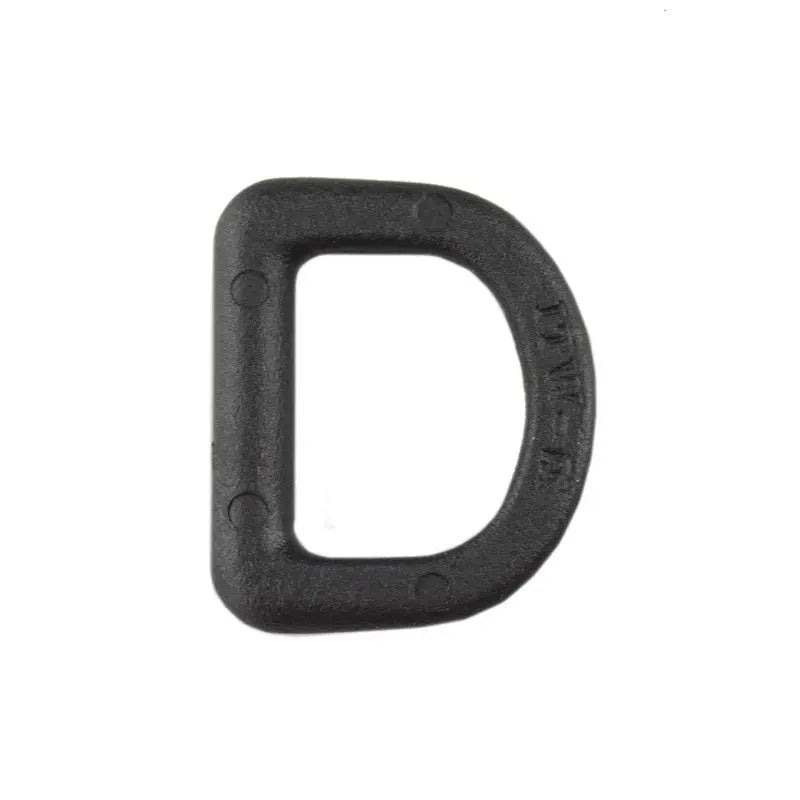 20mm D Ring Black Plastic Buckle Fitting wyedean