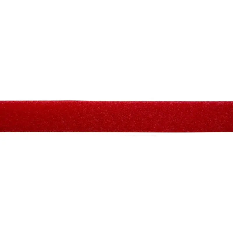 20mm Red Tac-Flex Polyester Touch and Close Fastener Hook and Loop Loop wyedean