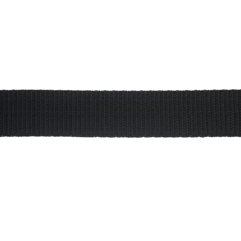 25mm Black Polypropylene Double Plain Weave Webbing wyedean
