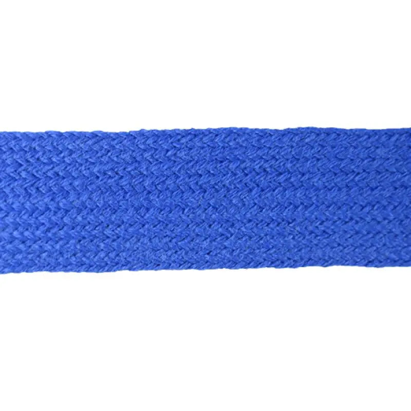 25mm Royal Blue Worsted Flat Braid wyedean