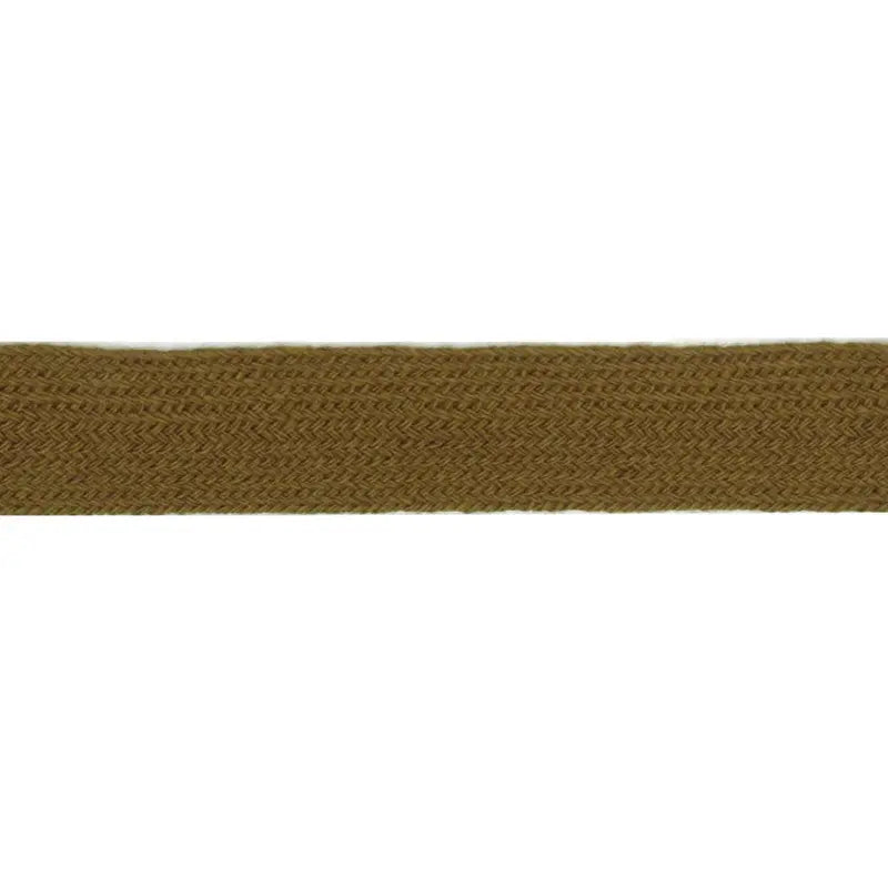 25mm Sage Green Synthetic Flat Braid wyedean