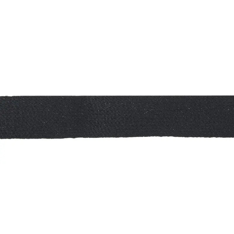 29mm Black Worsted Flat Braid wyedean