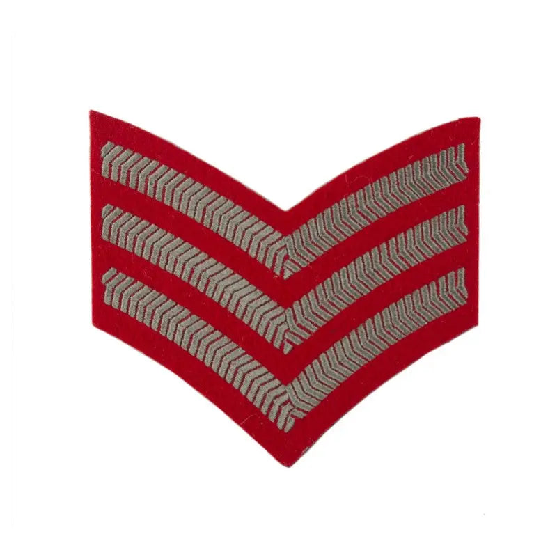 3 Bar Chevron Sergeant (Sgt) Queen Alexandras Royal Army Nursing Corps (QARANC) Army Medical Services British Army Badge wyedean
