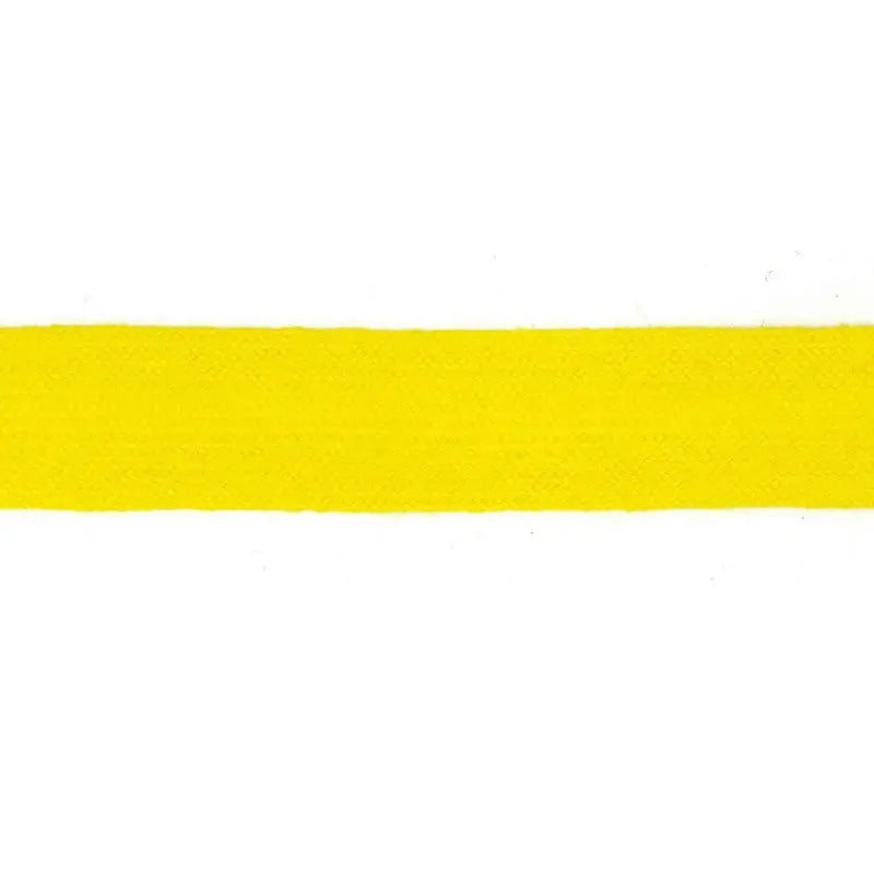 Bunting Yellow Worsted Flat Braid - 30mm & 32mm widths