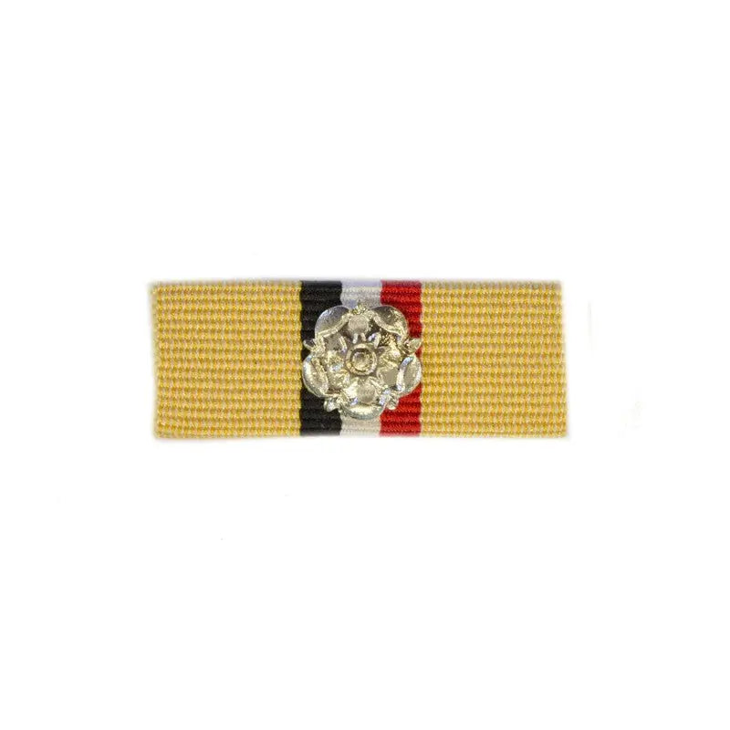 32mm Iraq Medal Ribbon Slider with Rosette wyedean