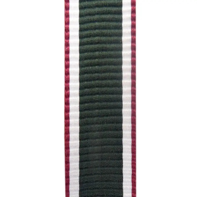 32mm Qatar Emiri Guard Medal Ribbon Moire Finish wyedean