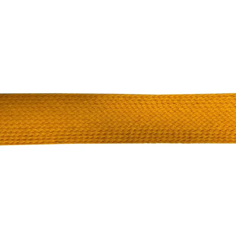 35mm Indian Yellow Worsted Flat Braid wyedean