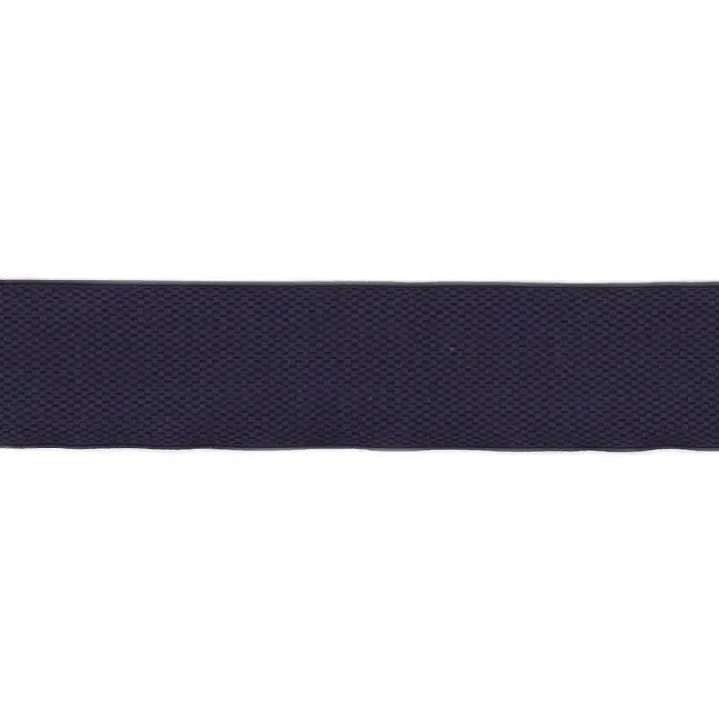 35mm Marine Blue Viscose Hopsack Lace wyedean