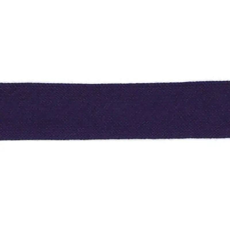 38mm Blue Navy Cotton Flat Braid wyedean