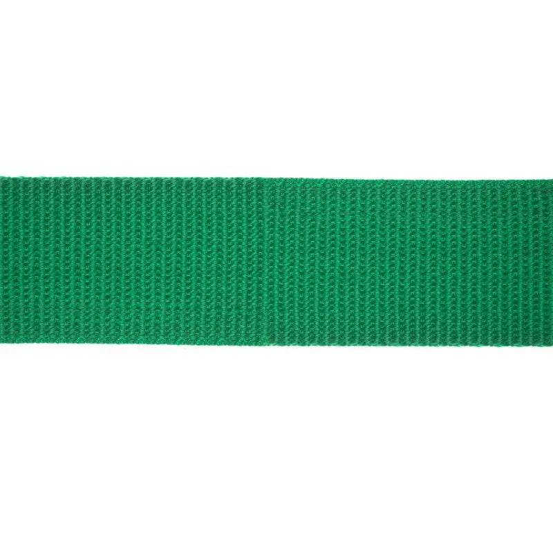 38mm Emerald Green Polyproylene Double Plain Weave Webbing wyedean