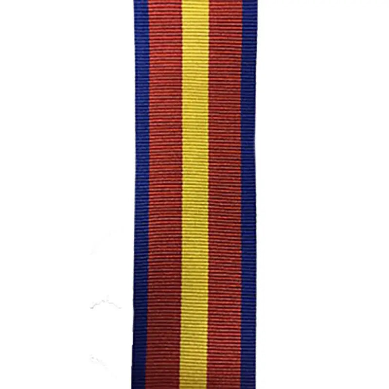 38mm Order of the Crown Medal Ribbon wyedean