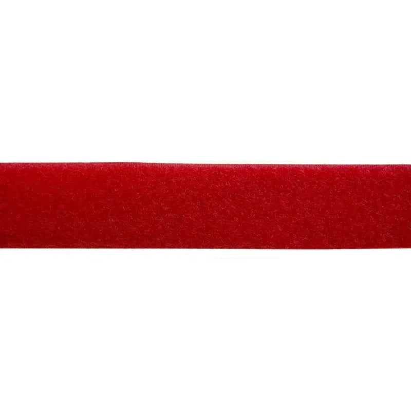 38mm Red Polyester Tac-Flex Touch and Close Fastener Hook and Loop Loop wyedean