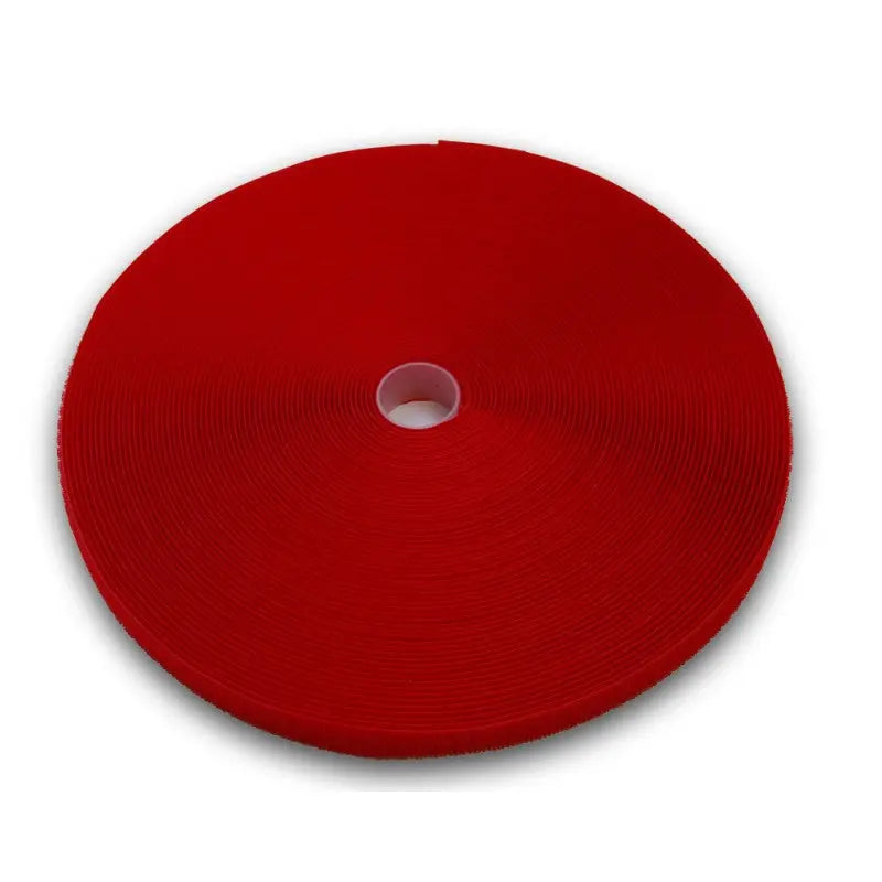 38mm Red Polyester Tac-Flex Touch and Close Fastener Hook and Loop Loop wyedean