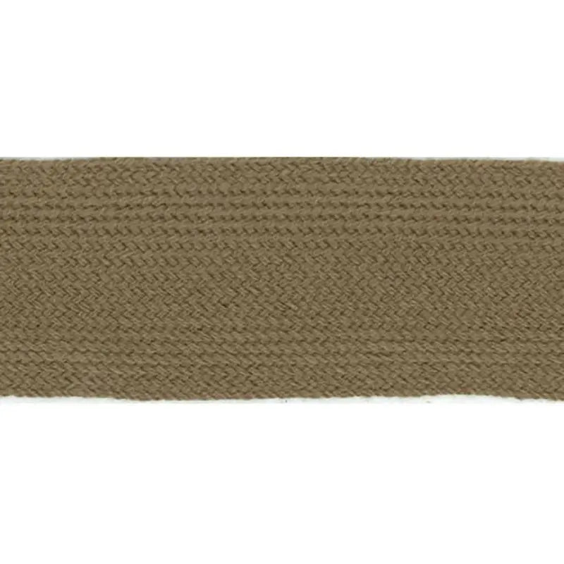44mm Australian Khaki Worsted Flat Braid wyedean