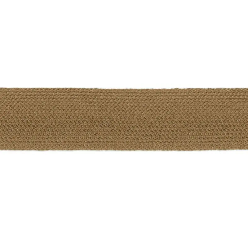 44mm Khaki Cotton Flat Braid wyedean