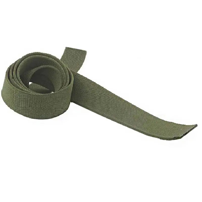 57mm Armed Forces Olive Green Webbing for a Waist Belt wyedean