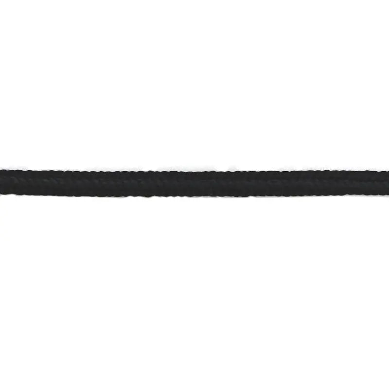 5mm Black Viscose Braided Cord wyedean