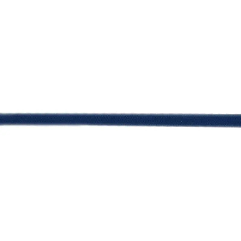 6mm Blue Navy Cotton Tubular Braid wyedean