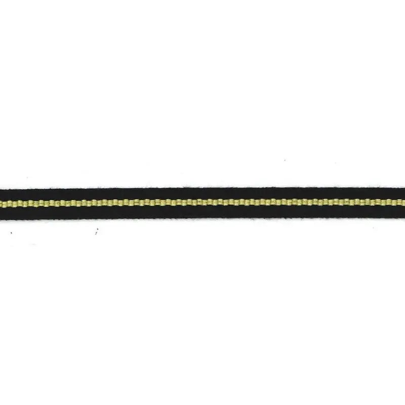 6mm Pilot Officer Black and Yellow Royal Air Force Rank Braid wyedean