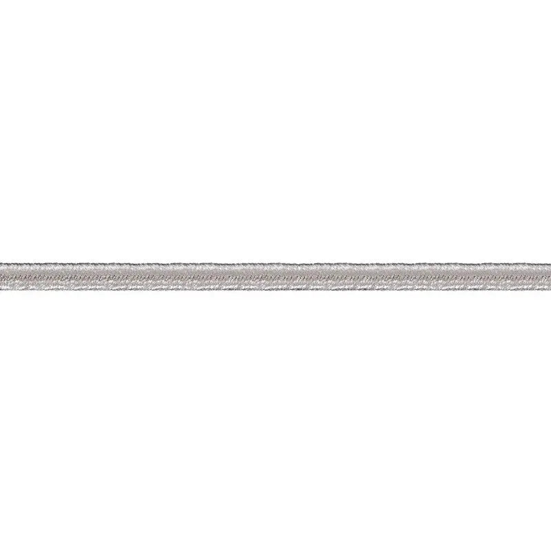 6mm Silver Metallised Polyester Russia Braid wyedean