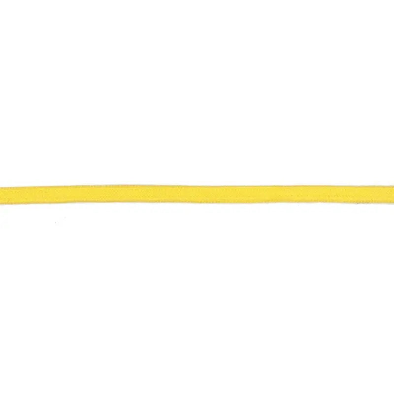 6mm Yellow Cotton Tubular Braid wyedean