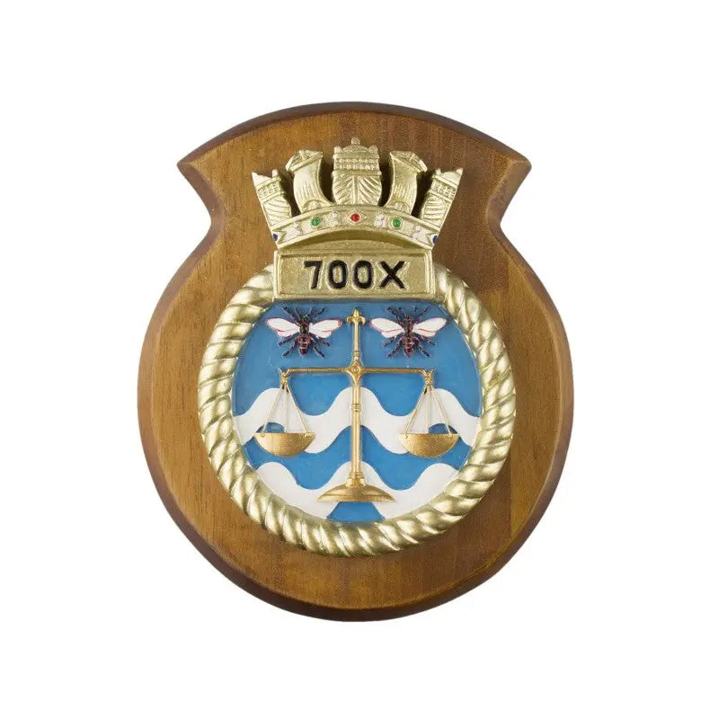 700X NAS 700X Naval Air Squadron Unit Crest / Plaque wyedean