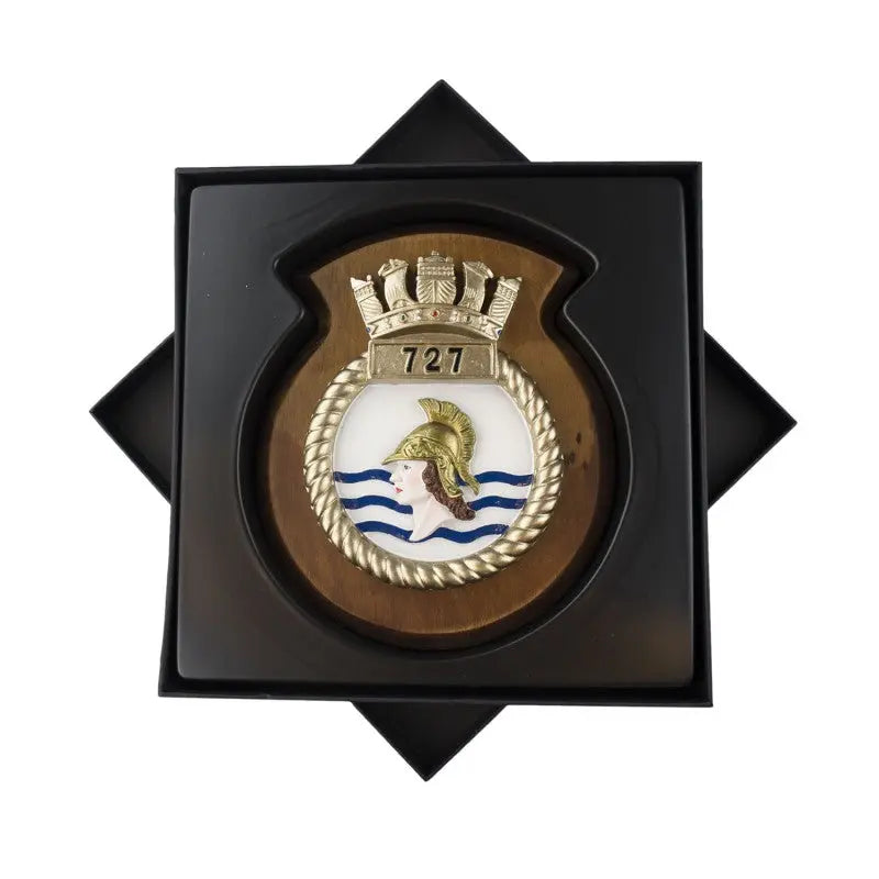727 NAS 727 Naval Air Squadron Unit Crest / Plaque wyedean