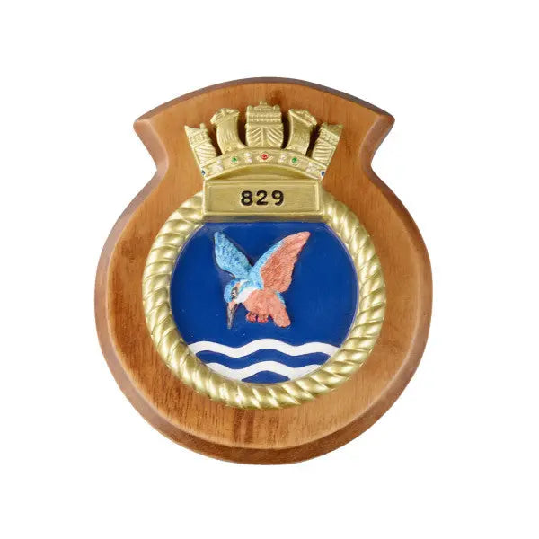 829 NAS 829 Naval Air Squadron Unit Crest / Plaque wyedean