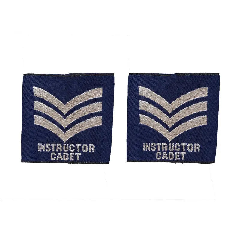 Air Cadet Instructor Sergeant (SGT) Slider Epaulette Royal Air Force Regiment Royal Air Force Badge wyedean
