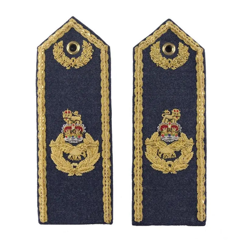 Air Vice Marshall and Above Shoulder Board Epaulette Royal Air Force Regiment RAF Badge wyedean