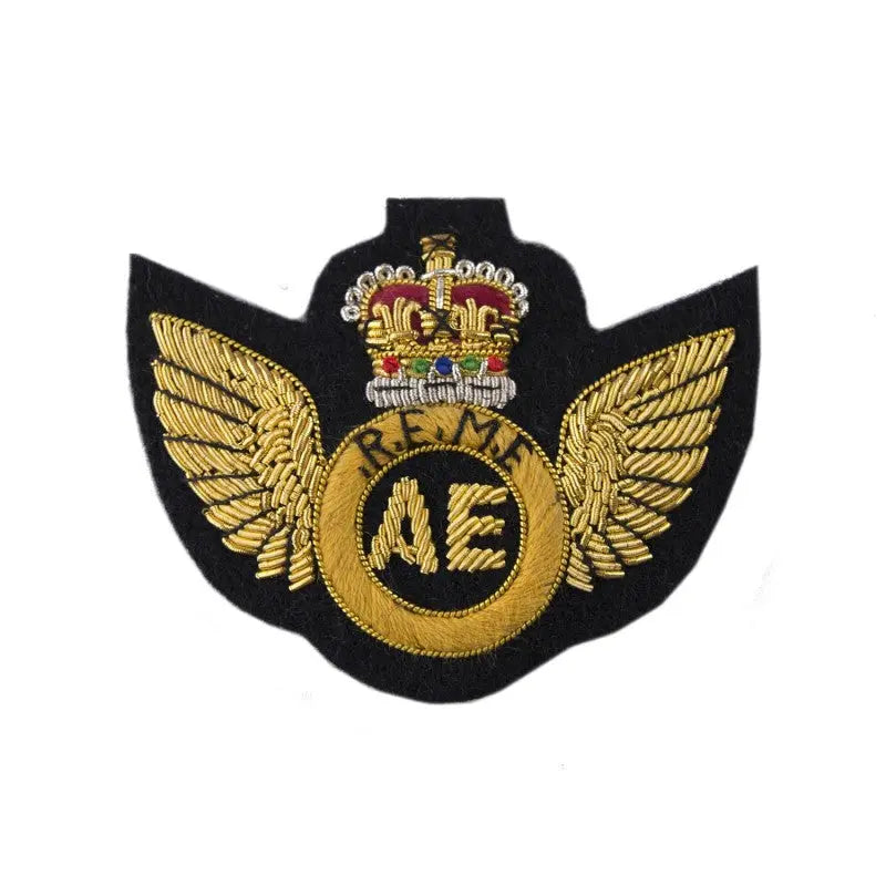Aircraft Engineers Royal Electrical and Mechanical Engineers REME British Army Badge wyedean