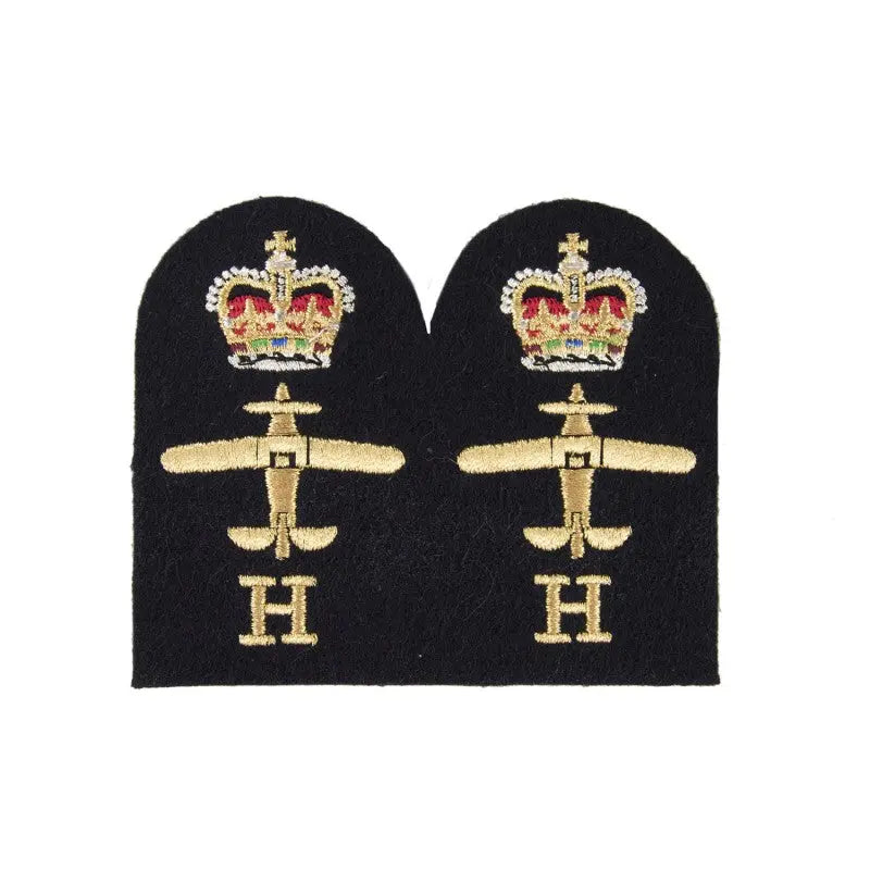 Aircraft Handler (H) Chief Petty Officer (CPO) Royal Navy Badges wyedean