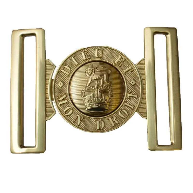 Genuine Royal Navy Waist Belt Buckle / Locket Brass · Wyedean
