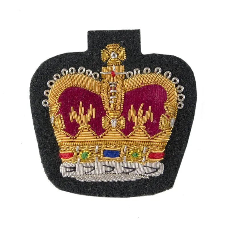 Genuine All Scottish Regiments Large Crown Rank Badge Warrant Officer ...