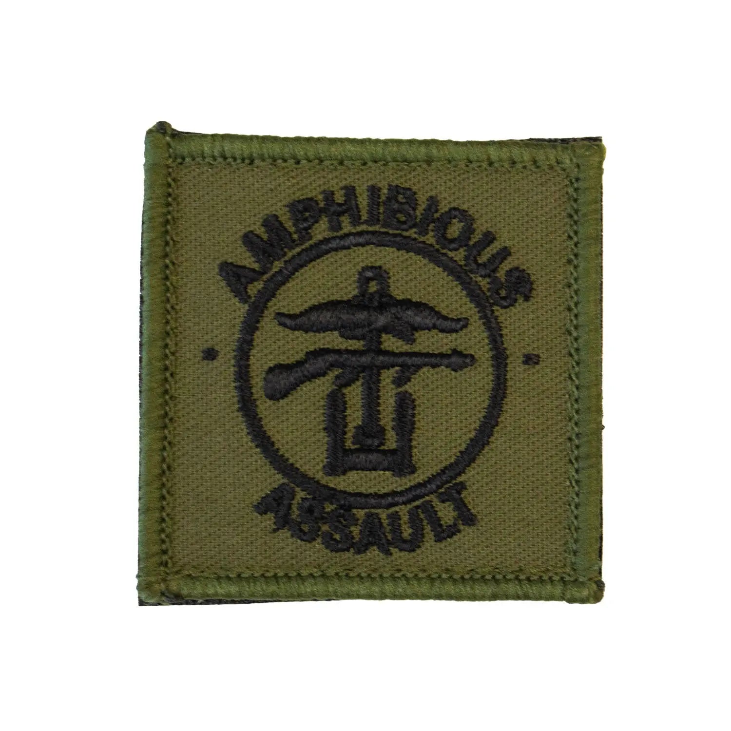 Amphibious Assault Formation Hook & Loop Fastening Royal Marines (RM) Royal Navy Badge wyedean