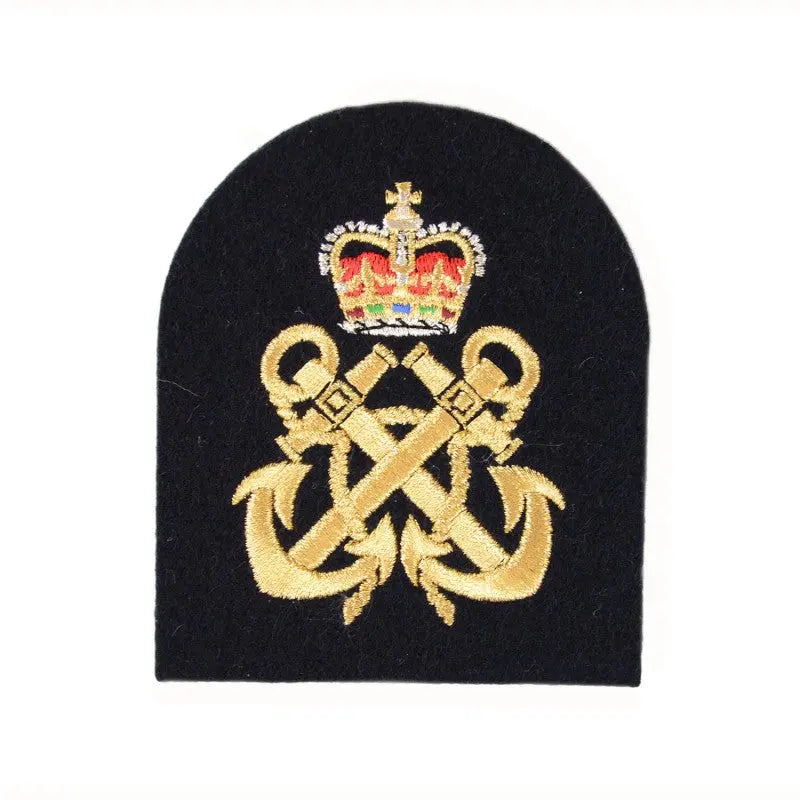 Arm Petty Officer (PO) Royal Navy Badge wyedean