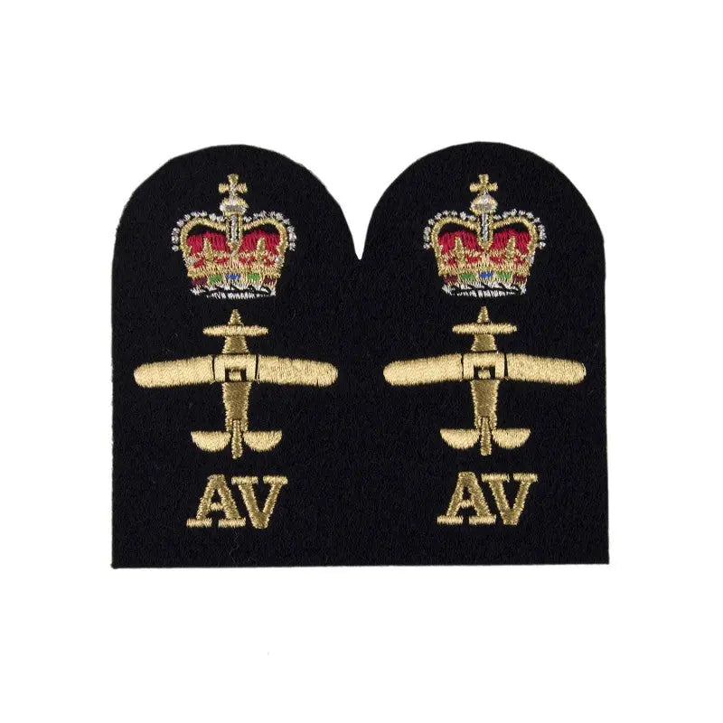 Avionics (AV) Chief Petty Officer (CPO) Royal Navy Badges wyedean