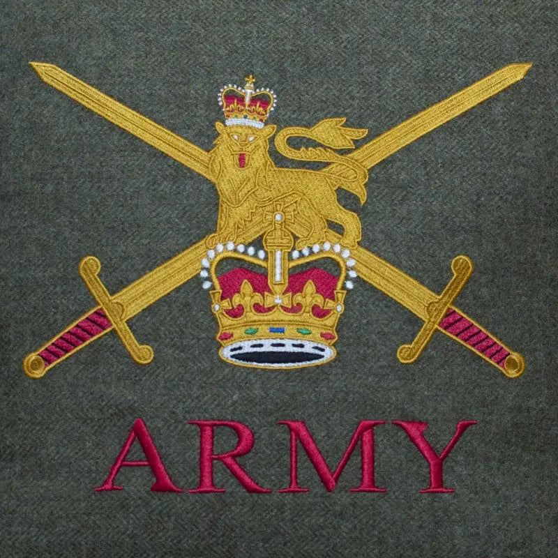 British Army Embroidered Military Cushion Cover wyedean