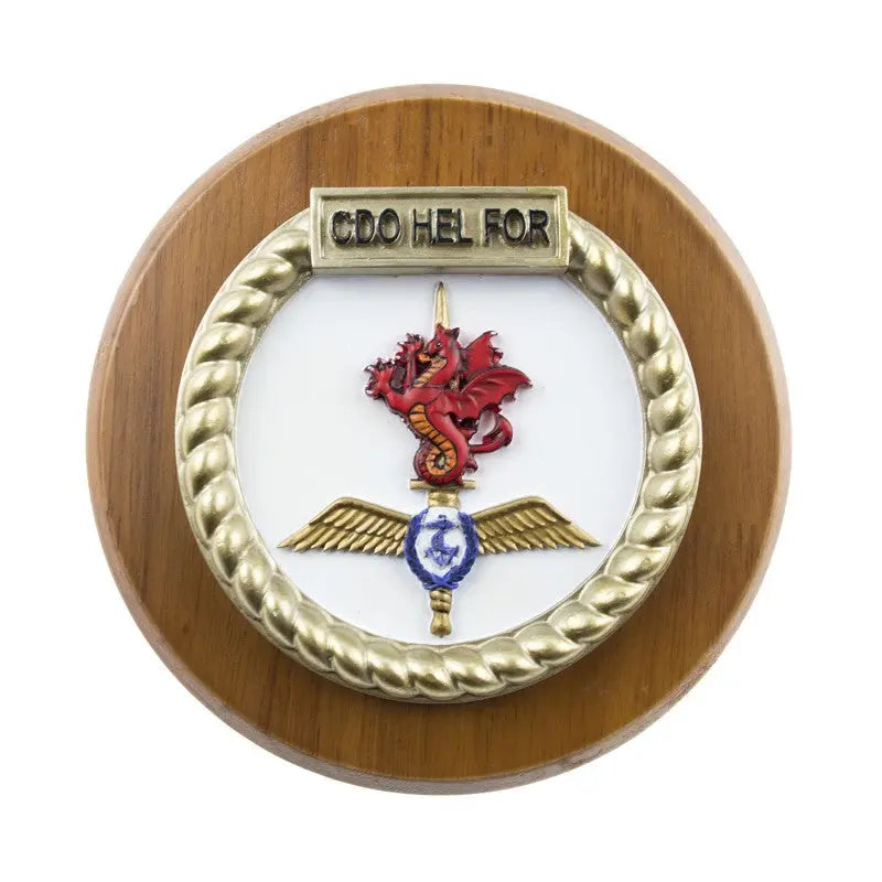 CDO HEL FOR Commando Helicopter Force (CHF) Unit Crest / Plaque wyedean