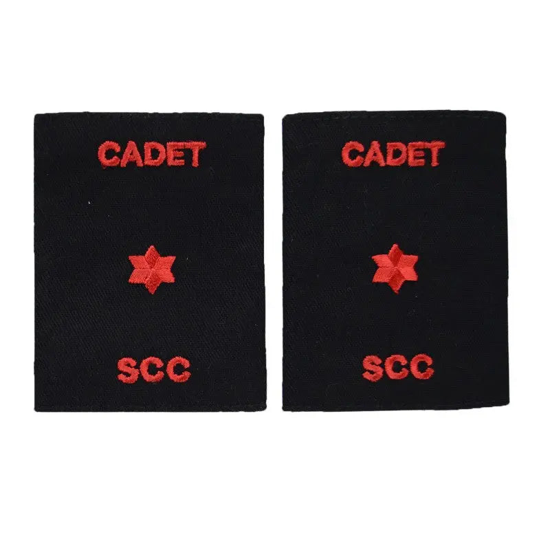 Cadet 1 Star Slider Epaulette Sea Cadet Corps (SCC) Cadets Badge wyedean