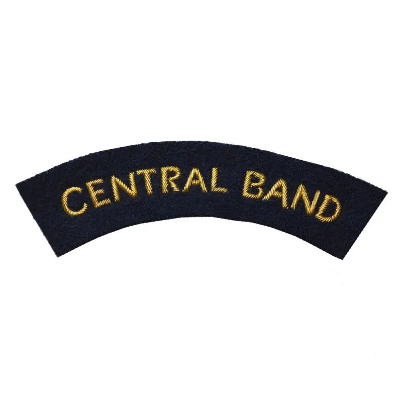 Central Band Shoulder Title Royal Air Force Band (RAF) wyedean