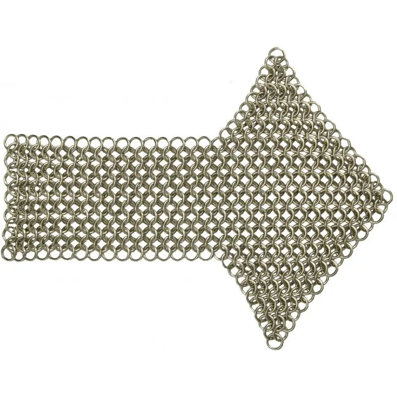 Chainmail Metal Epaulette Royal Armoured Corps Silver British Army wyedean
