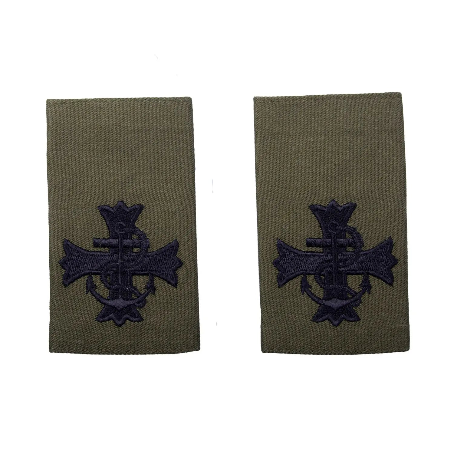 Chaplain Slider Epaulette Royal Marines Royal Navy Badge wyedean