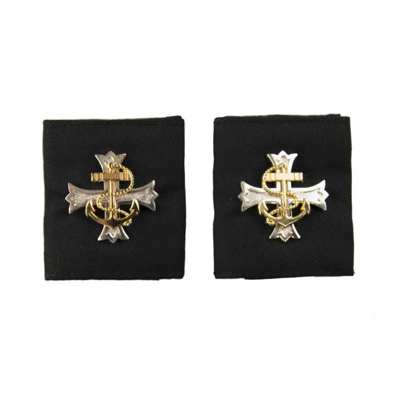 Chaplains/ Padre Shoulder Mark Slider Epaulette Royal Navy wyedean