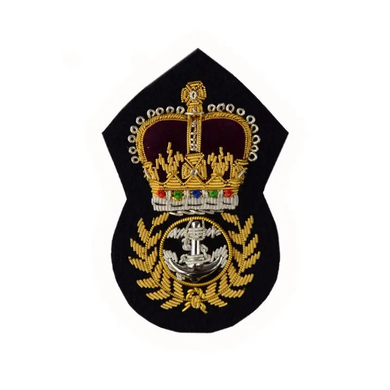 Chief Petty Officer (CPO) Rank Royal Navy Cap Badge wyedean