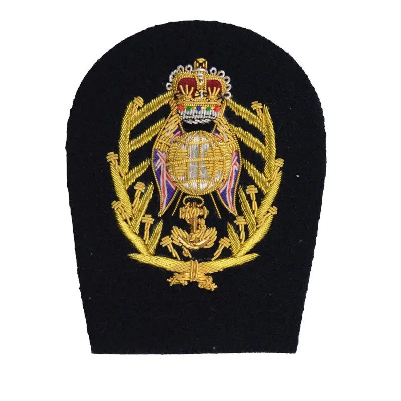 Colour Sergeant (CSgt) Rank Royal Marines (RM) Royal Navy Badge wyedean